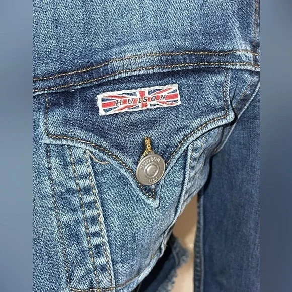 HUDSON Jean Jacket - XL (Waist 32")​​​​​​​​​ - Picture 6 of 12